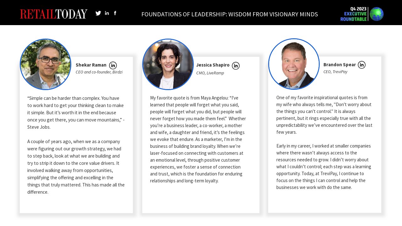 Leadership In Focus - Executive Roundtable: Q4 2023