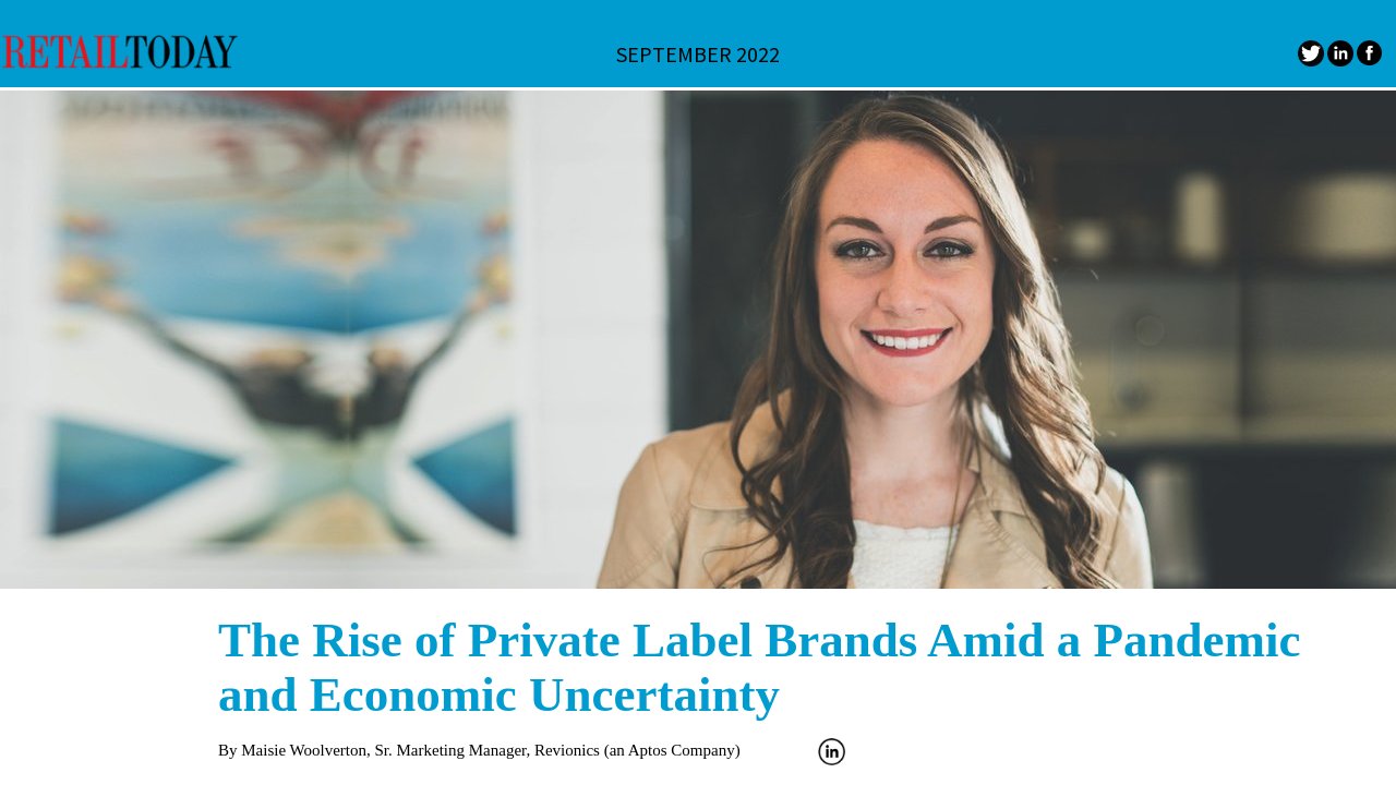 Labels Rise Company The Rise of Private Label Brands - Grocery September 2022