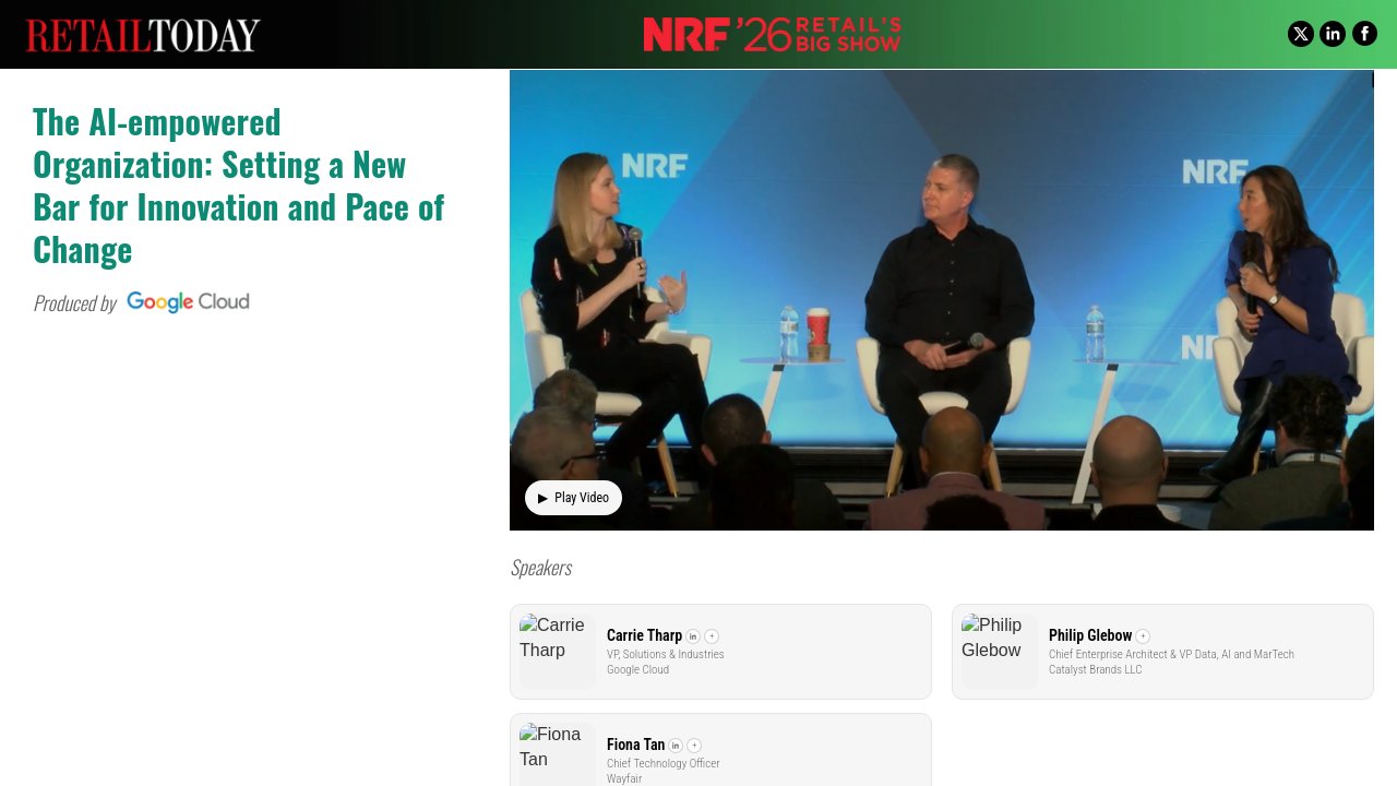 Google Cloud - NRF 2026
