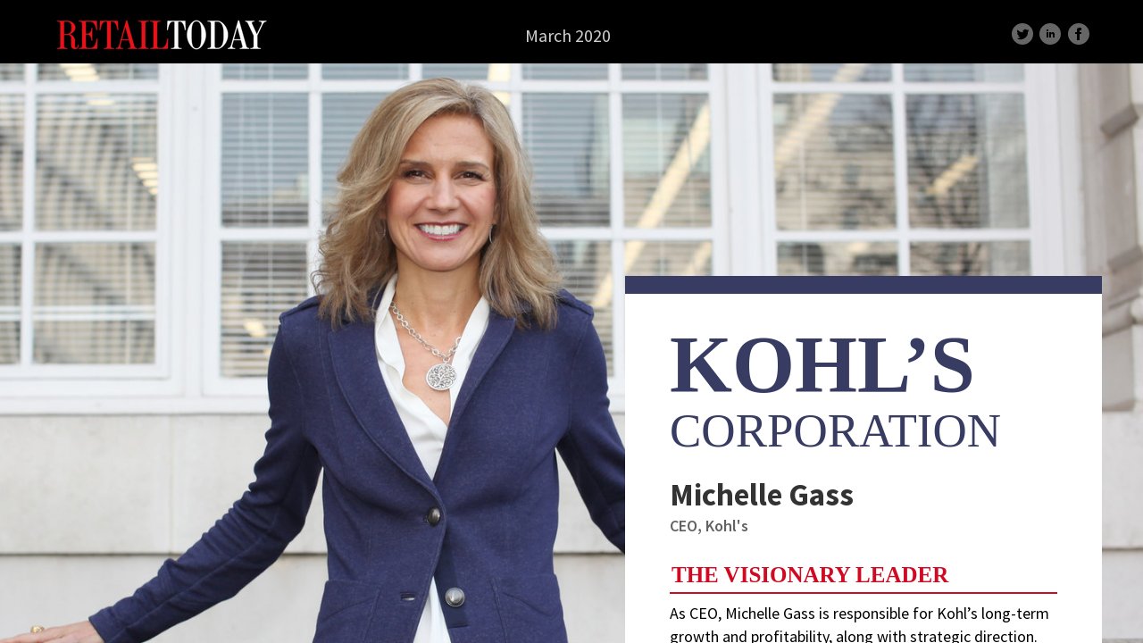 Michelle Gass' Master Plan at Kohl's Starts to Click Into Place